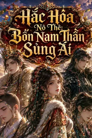 Bìa truyện Hắc Hóa Nô Thê: Bốn Nam Thần Sủng Ái